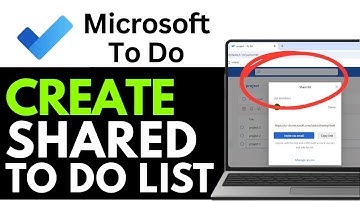 How To Create a Shared To Do list in Microsoft To Do 2025 (Beginner