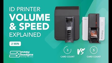 ID Card Printer Volume & Speed Explained | Easy Badges