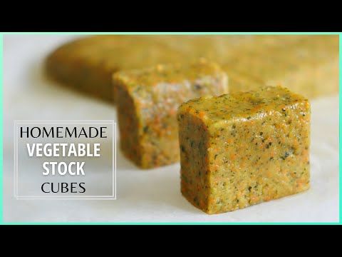 Video: DIY Vegetable Bouillon Cubes. Decorate Any Dish