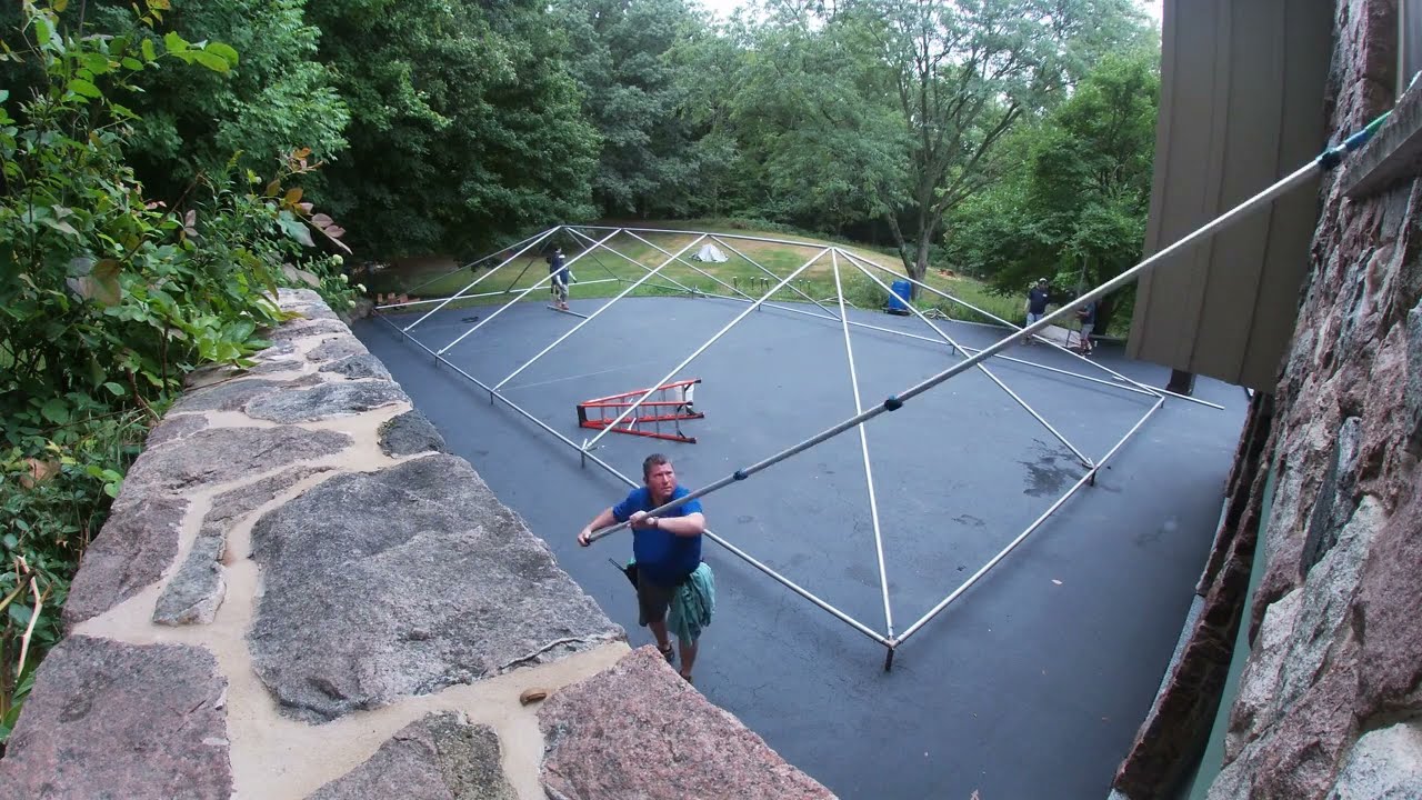 Wedding 30x60 tent setup