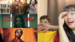 CHINESE-BHUTANESE COUPLE  REACTS TO THE MAN WHO TRIED | SHAH RUKH KHAN MASH UP 2023 | TRIBUTE TO SRK