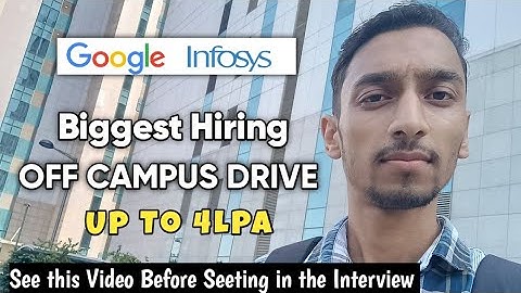 GFG, Infosys, Google Biggest Hiring | QA Engineer, Associate Developer | Freshers Hiring Drive