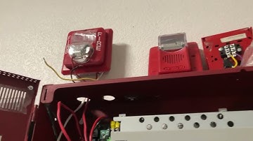 New (Notifier NFS-320) system test 1: