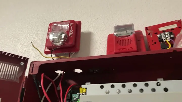 New (Notifier NFS-320) system test 1: