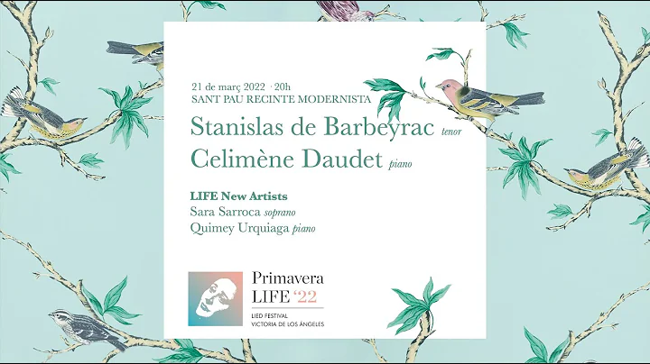 Recital Stanislas de Barbeyrac & Celimne Daudet (2022)