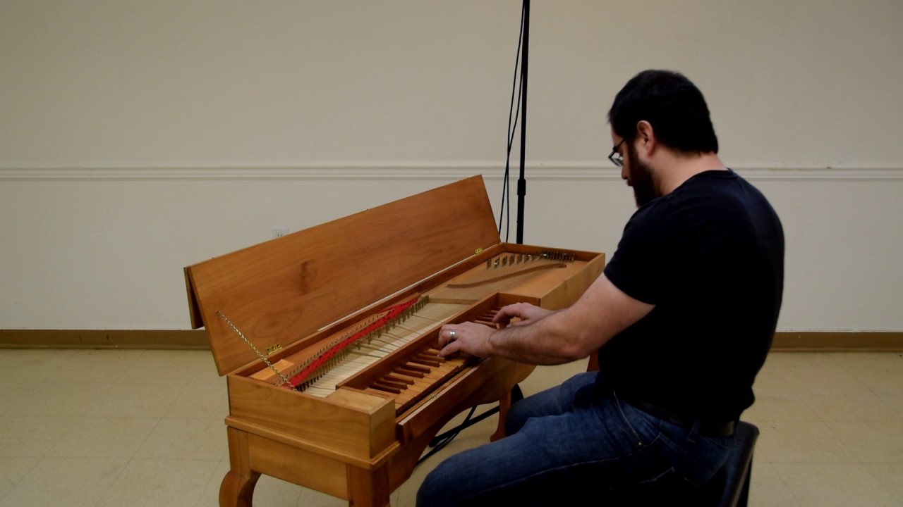 Zuckermann Double fretted Clavichord By David Calhoun YouTube