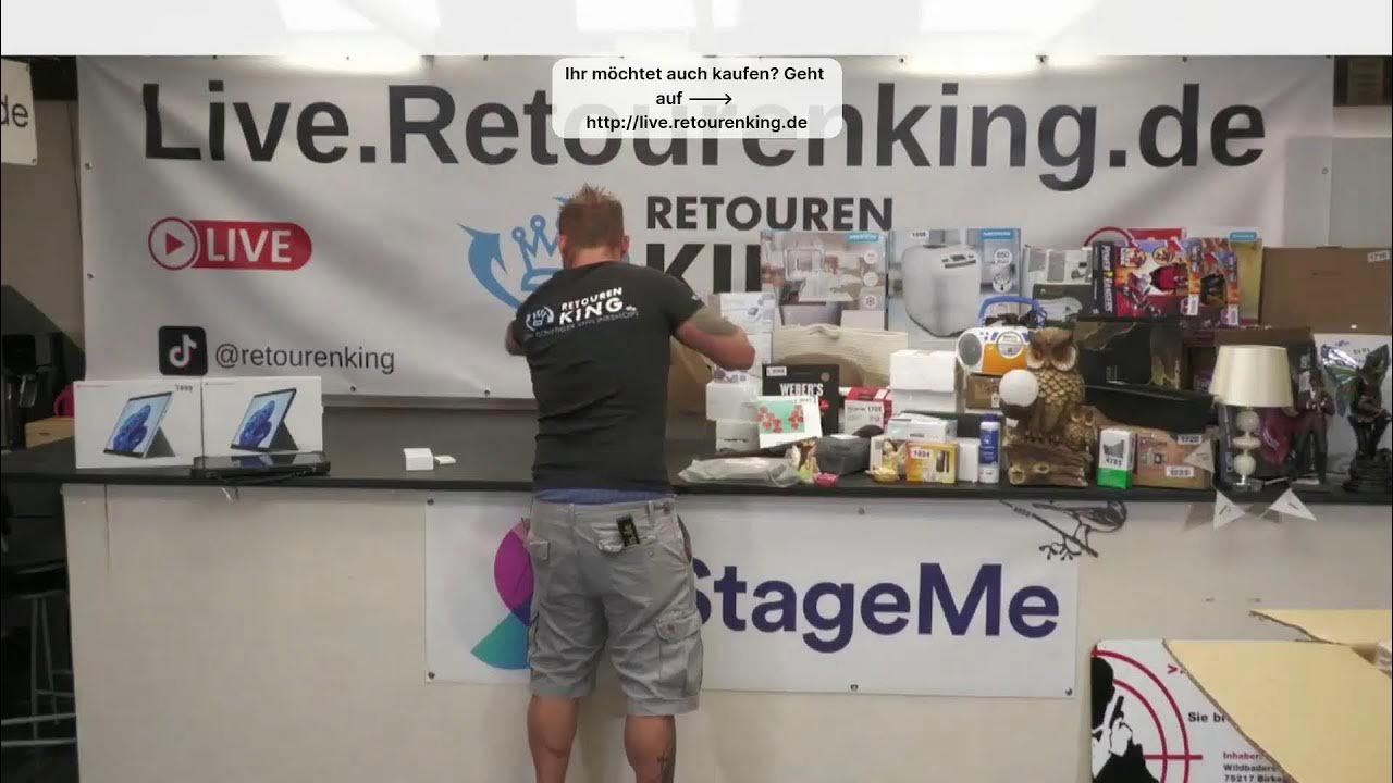Retourenking Live Shopping YouTube