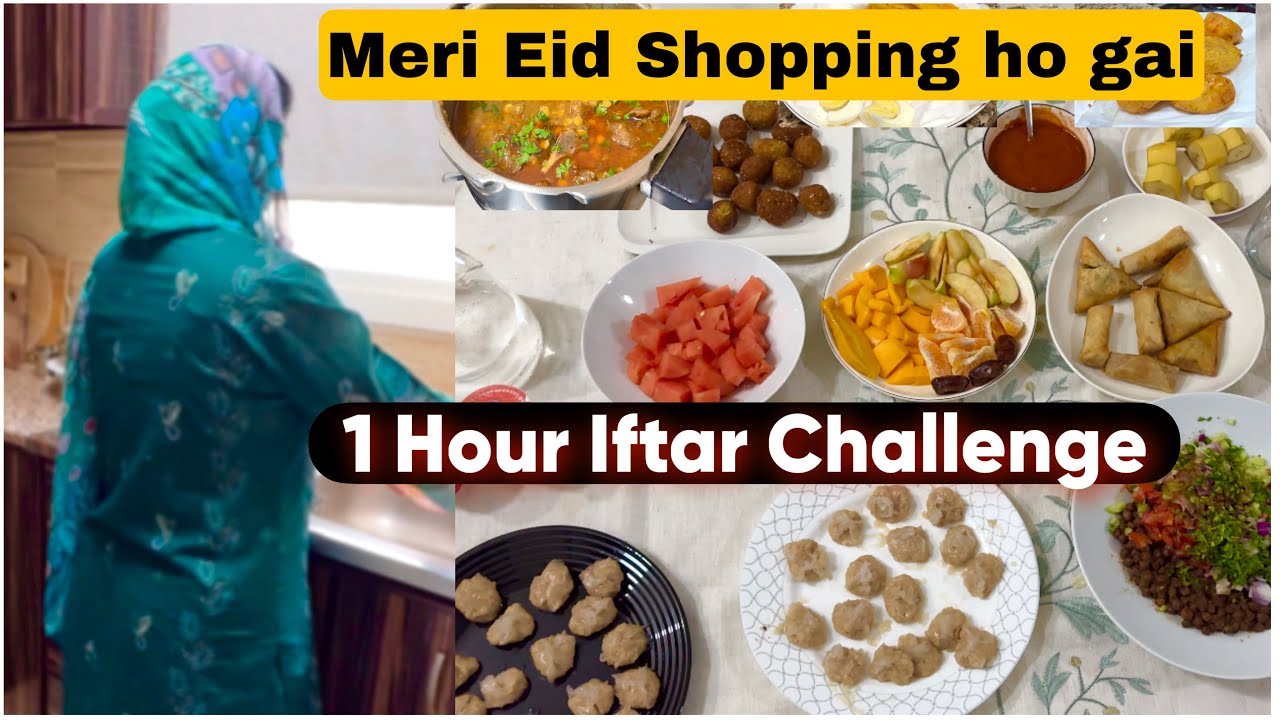 Cooking Iftar under pressure 😰