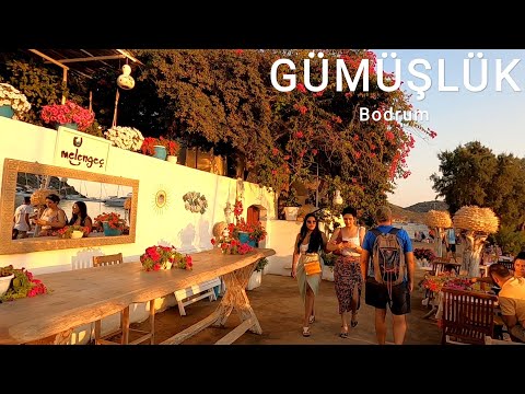Bodrum Gümüşlük Walking Tour | July 2022 (Muğla/Turkey)