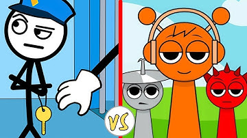 Thief Puzzle VS Spranky Run: Horror Game — Satisfying ASMR Gameplay ALL Levels Sprunki Incredibox