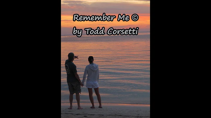 Remember Me; a song about the impact of Alzheimer's.