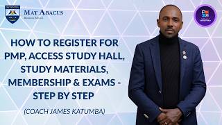 HOW TO REGISTER FOR PMP, Access Study Hall, Study Materials, Membership & Exams Step by Step
