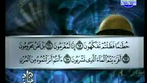 سورة الواقعة الشيخ توفيق الصائغ