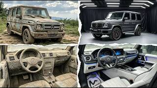 Building a Custom Interior from Scratch | Restoring a 20-Year-Old G500 into a 2025 G63
