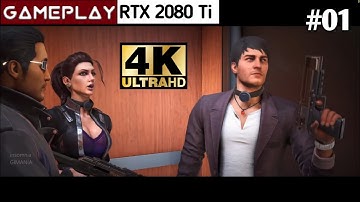 Saints Row: The Third Remastered Walkthrough Part 1 PC 4K RTX 2080 Ti - i7 4790K