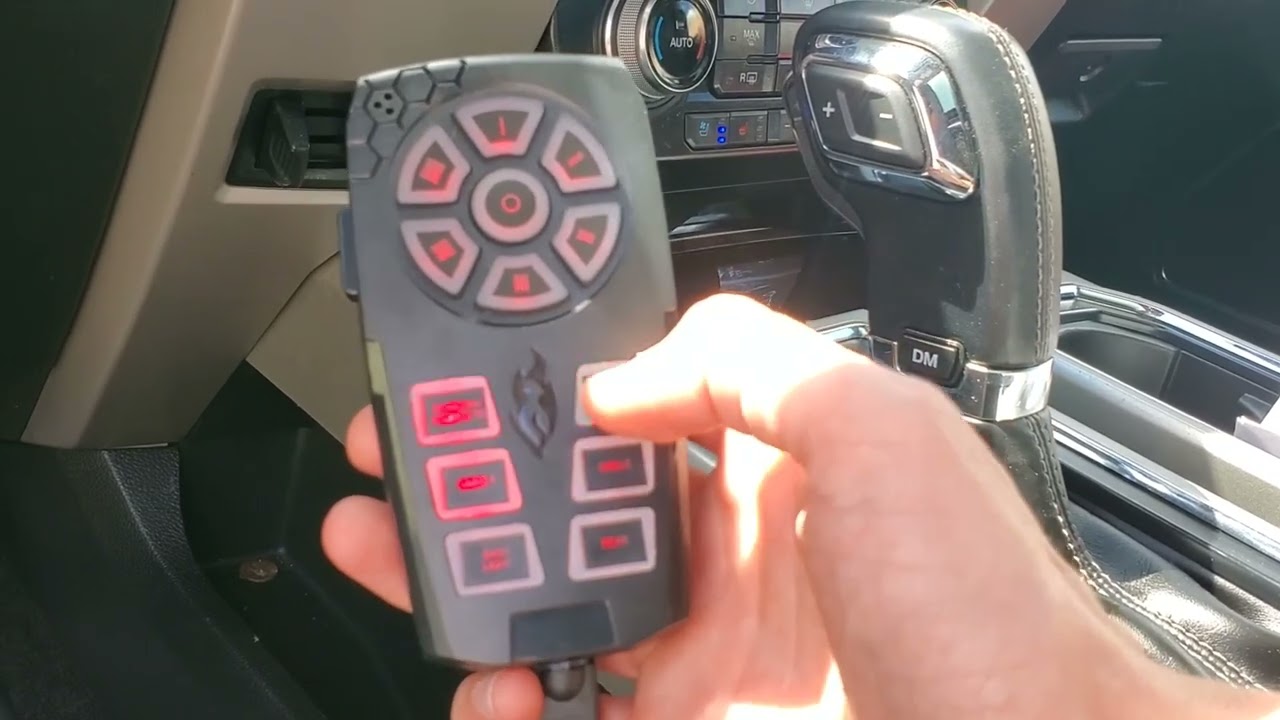 Feniex Typhoon Siren on 2018 F150 Lariat with led lights POV Emergency siren and lights overview