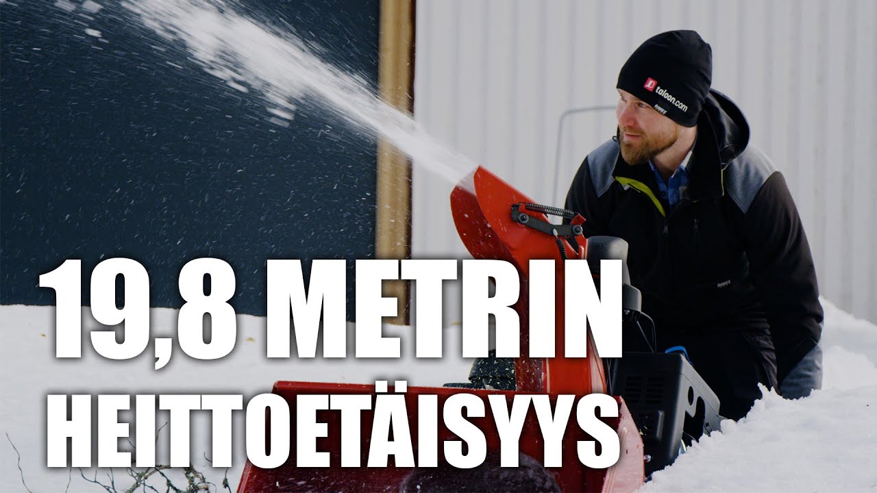 Testissä Toro Lumilinko - Taloon com