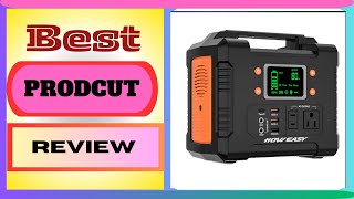 Howeasy 300W Portable Power Station, 236Wh Solar Generator (Without Solar Panel), Pure Sine Wav
