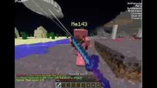 Minecraft 1.7.2/1.7.4 Hacked Client Aeon/ Kill Aura Showcase