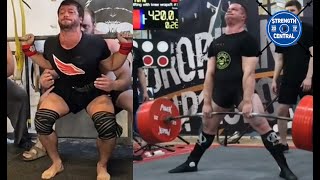 LOTW (October 2020) - 340 kg Tested Squat WR @ 82.5 kg, Yury Belkin 965 kg Total WR