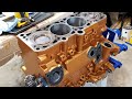 Piston/rod install on our VW GTI MK1 engine for Lemons