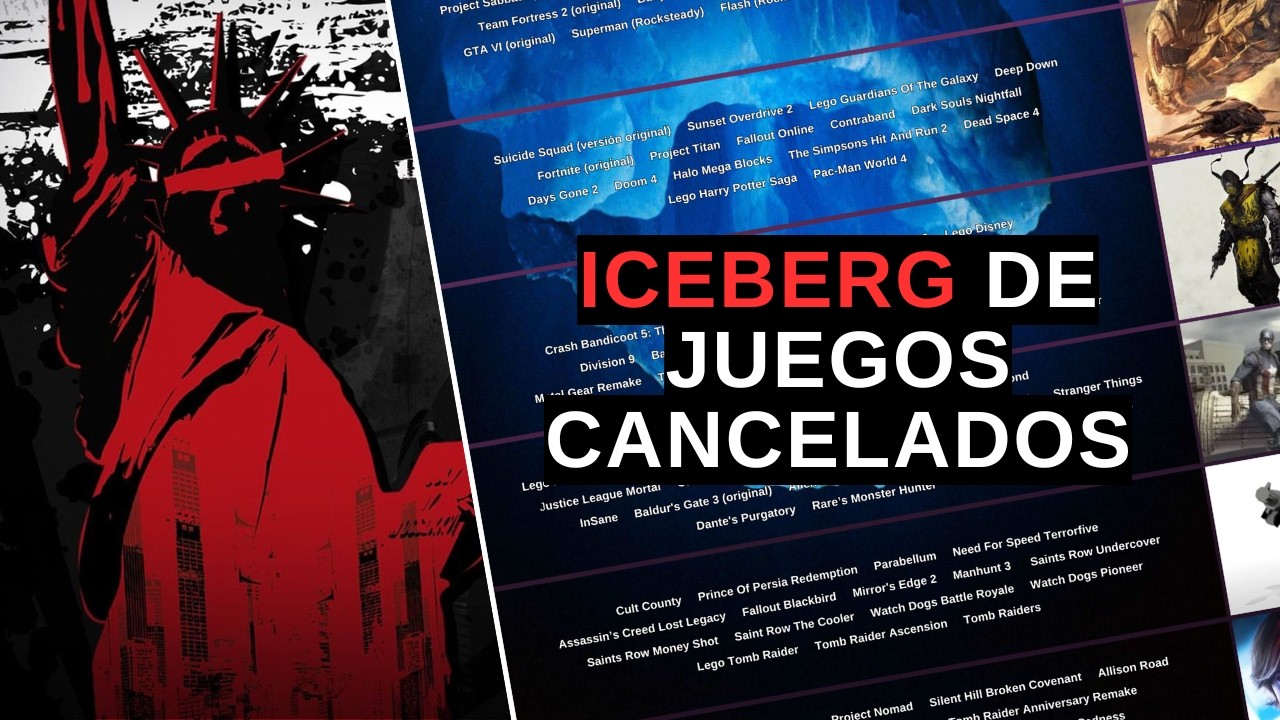 El Iceberg Definitivo De Juegos Cancelados