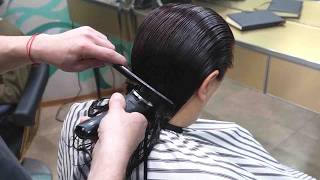 SUPER HAIRCUT - Short Stacked Pixie Bob Haircut with Volume