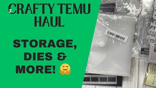 I did it again! Storage Crafty TEMU Haul #temufinds #temuhaul #temu  - use code opt75092
