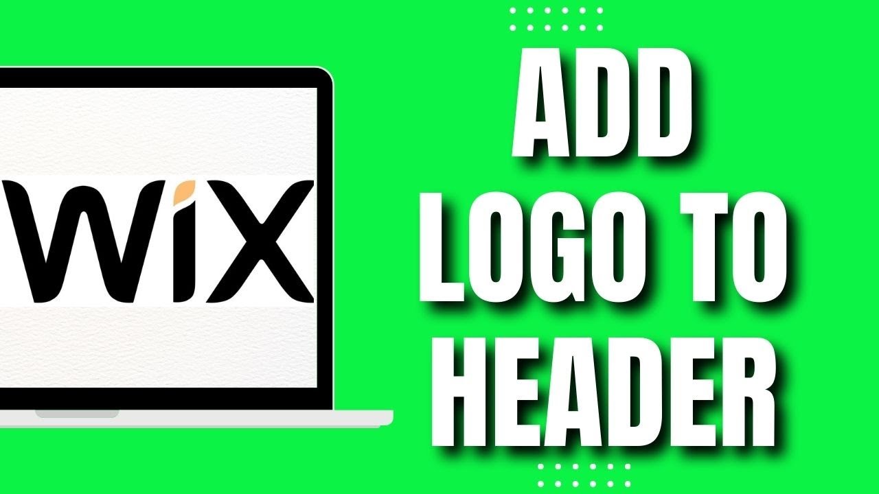 Wix Header How To Add Logo To Header in Wix (2023) - YouTube