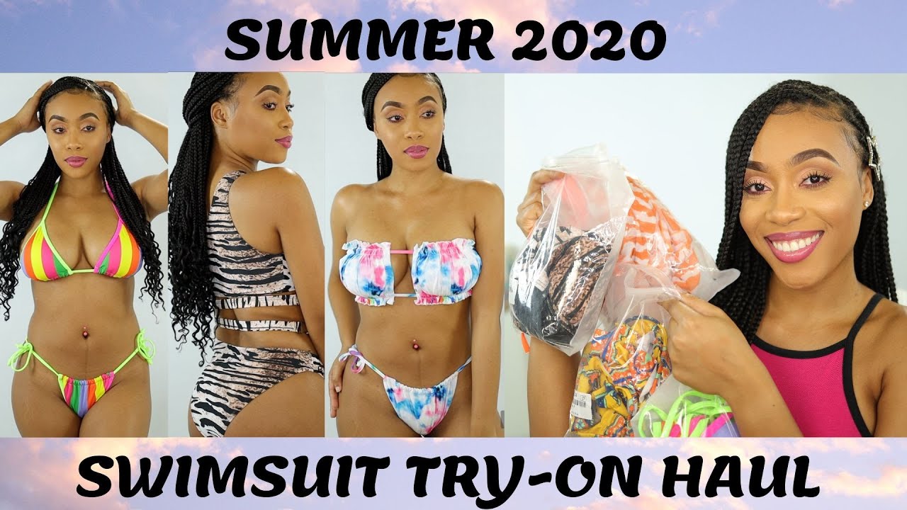 SWIMSUIT TRY-ON HAUL! || SUMMER 2020🔥 - YouTube