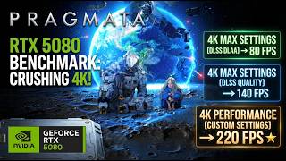 RTX 5080 vs Pragmata: The Ultimate 4K Performance Test! 💻🔥