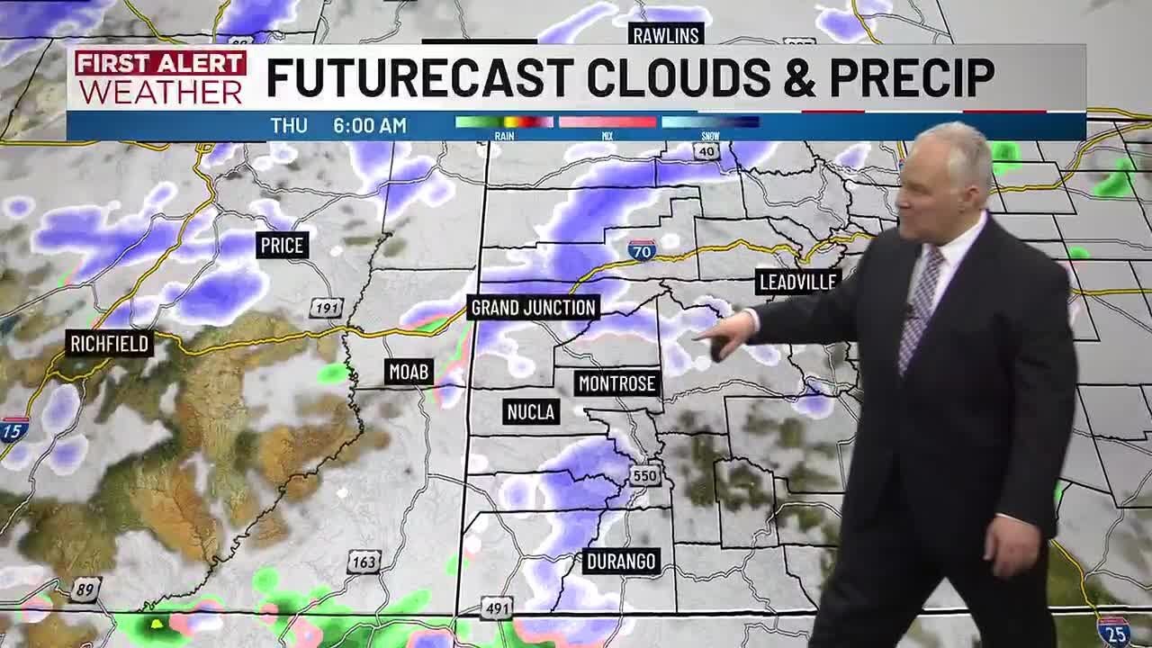 FIRST ALERT | Rain and snow increasingly likely Thursday - YouTube