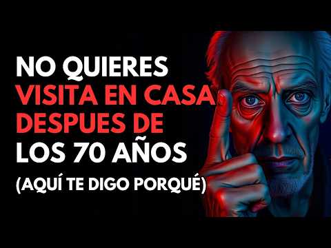 Cuanto Más ENVEJECES, Menos DESEAS Recibir VISITAS. ¡Aquí La RAZÓN! ESTOICISMO Para Una VEJEZ SABIA