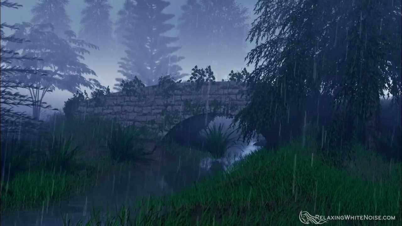 Sounds of Rain and Thunder in Mystical Forest with Gentle Stream for Sleep, Studying, Relaxation Sounds of Rain and Thunder in Mystical Forest with Gentle Stream for Sleep, Studying, Relaxation