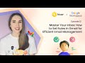 Hiver | EP - 12: How to Set Rules in Gmail for Efficient Email Management | Google Workspace