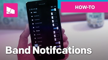 How to customize Microsoft Band 2 notifications