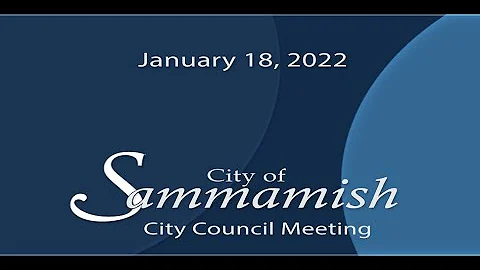 January 18, 2022 - City Council Meeting