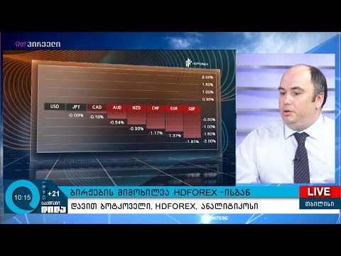 ბირჟების მიმოხილვა HDFOREX-ისგან