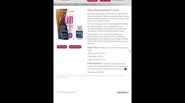 Plexus Slim: First Look at the slim/Accelerator combo