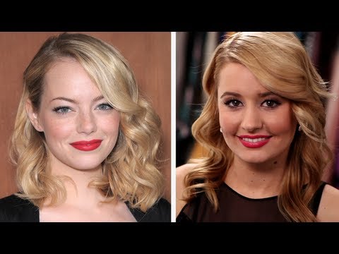How To Get Emma Stone S Wavy Hair Look Bella How To