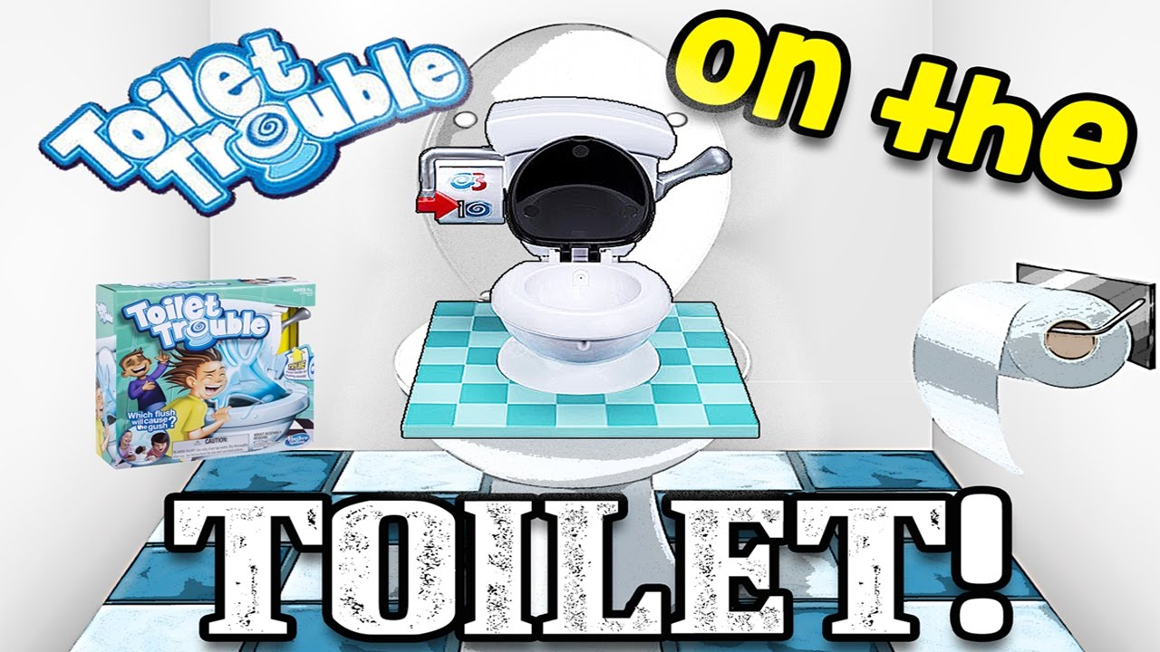 Toilet Trouble Game ON THE TOILET! YouTube