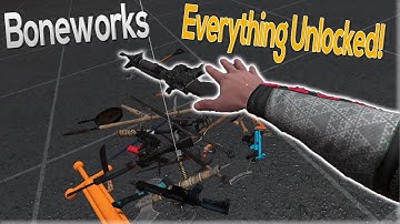 Boneworks EVERYTHING Unlocked SAVE!