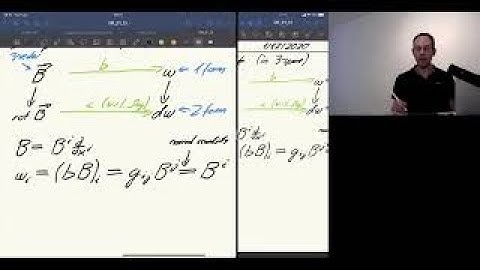 General Relativity, Lecture 23