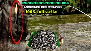 Cara mudah merakit pancing yang jitu untuk mancing ikan uceng, wader, melem (micro fishing)