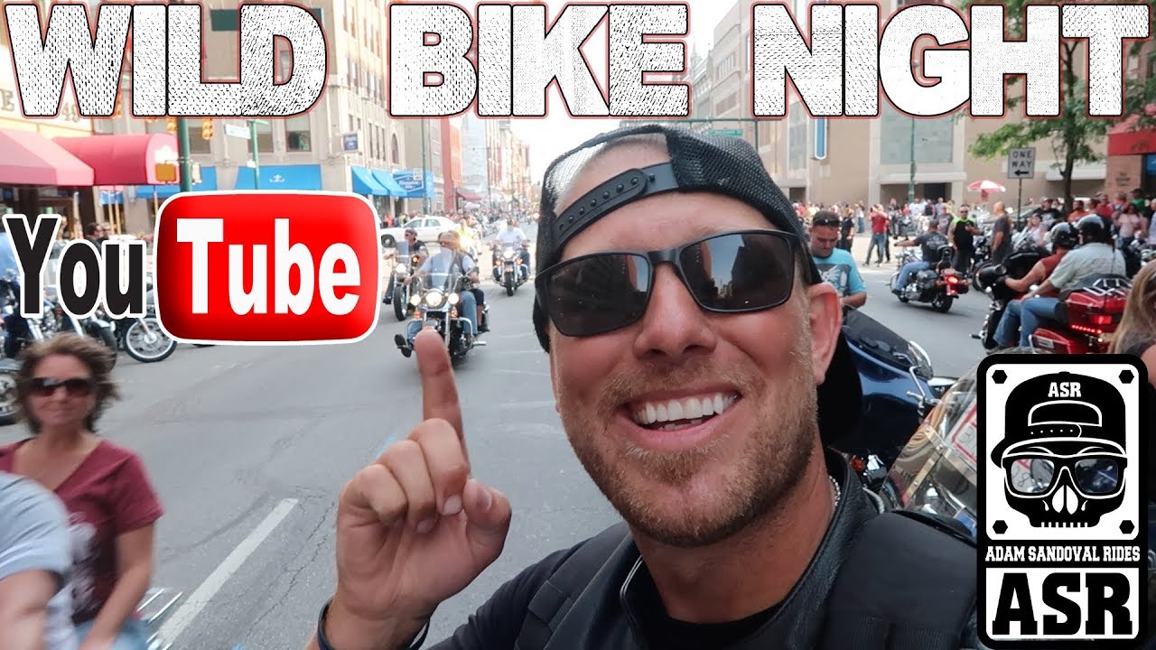 I visit Indianapolis for a wild bike night. YouTube