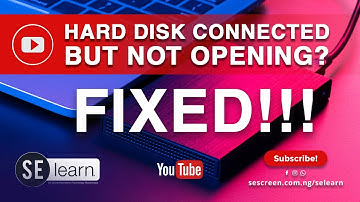 How to Fix External Hard Disk Detected But Not Opening Issue (2022)