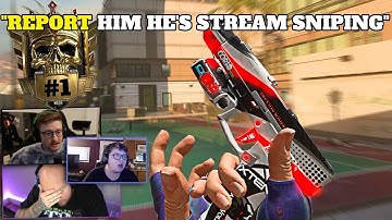 Killing Twitch Streamers on MW2 Ranked Play! (Rage + Handcam)