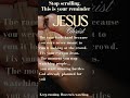 Before You Give Up, Listen to Jesus ❤️  Amen #love #godsays #history
