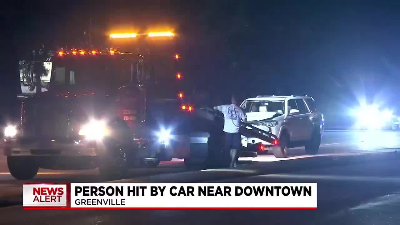 Pedestrian hit along I-385 in Greenville dies in hospital, coroner says ...