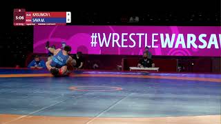 1/8 FS - 70 kg: I. KASUMOV (RUS) v. M. SAVA (MDA)